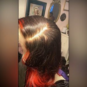 New lace human wig lace is not cut